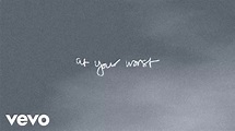 Madison Beer - At Your Worst (Official Lyric Video) - YouTube
