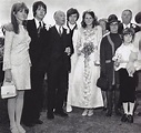 The wedding of Mike McGear June 68. Paul, Jane, Jim (Paul's dad) and ...