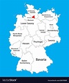 Location Hamburg Germany Map