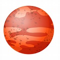 Mars planet PNG transparent image download, size: 1000x1000px