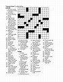 Printable Universal Crossword Puzzle Today - Matt Gaffney's Weekly ...