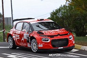 Luis Monzón, Citroën C3 R5, inscrito en el Rally Senderos. Lista ...