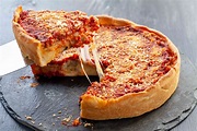 Chicago-Style Deep Dish Pizza with Italian Sausage Recipe