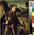 "Darstellung des heiligen Bavo von Gent" (Saint Bavo) Gemälde von ...