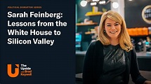 From the White House to Silicon Valley: A Conversation with Sarah ...