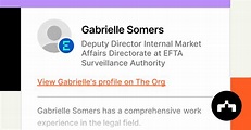 Gabrielle Somers - Deputy Director Internal Market Affairs Directorate ...