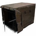 Waterproof Dog Cage Covers Brown in 5 Sizes - Easipet