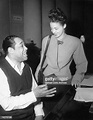Composer Duke Ellington at the piano with singer Ivie Anderson in ...