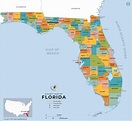Lista 90+ Foto Mapa De Florida Y Sus Condados Cena Hermosa