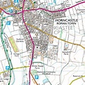 OS Map of Lincolnshire Wolds South | Explorer 273 Map | Ordnance Survey ...