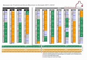 Blockplan 2011-2012 - Friedrich-List-Schule
