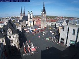 Webcam und Videostream vom Marktplatz: Halle (Saale) - Händelstadt