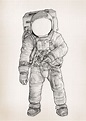 Astronaut Drawing Reference and Sketches for Artists