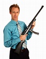 Rifle | Free Stock Photo | A young businessman holding a rifle | # 13319