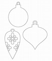 Printable Christmas Ornament Shapes - Printable Word Searches