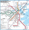 Cambridge Subway Map - TravelsFinders.Com
