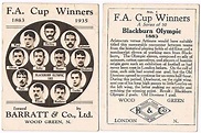 La Historia del Fútbol. 1883 EL Blackburn Olympic, el equipo que ...