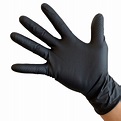 UltraBlack PRO-3D Black Nitrile Gloves, 7 mil, Diamond Textured, Extra ...