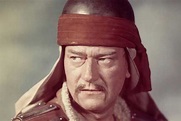 Duke as Genghis Khan in "The Conqueror" (1956) | John wayne, John wayne ...