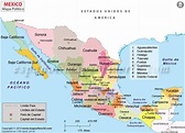 Mapa estados y capitales de mexico - Imagui