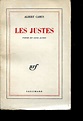 Gallimard nrf - Albert CAMUS - Les justes - 1964 | Gallimard, Albert camus