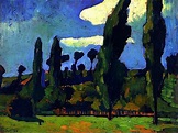 Landscape near Chatou Andre Derain - 1899 | Andre derain, Painting, Art