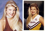 fergie younger high school cheerleader teenager childhood picture ...