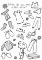 13 Best Images of What To Wear Weather Worksheets Kindergarten - Four ...