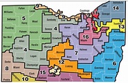 Ohio Representative District Map - World Maps