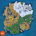 Fortnite Chapter 4 Season 2 map and how to find hot spots | PCGamesN