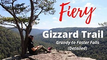 FIERY GIZZARD TRAIL | Grundy to Foster Falls (Detailed) - YouTube