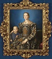Portrait of Eleonora di Toledo with her son Giovanni, Agnolo Bronzino