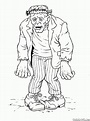 Free Frankenstein Coloring Pages We Offer A Huge Selection Of Coloring ...