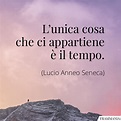 Le 35 più belle Frasi sul Tempo di Seneca (con immagini)