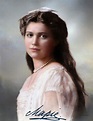 #History of Russia in color -grand duchess Maria of russia tsar Nicholas daughter Maria ...