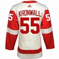 Niklas Kronwall #55 A Detroit Red Wings Adidas Road Primegreen ...