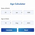 Age Calculator - How Old Am I?