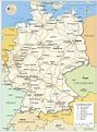 Political Map of Germany - Nations Online Project