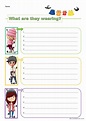 WEARING: English ESL worksheets pdf & doc