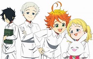 Promised Neverland Emma Norman Ray (#2009035) - HD Wallpaper ...