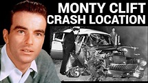 Montgomery Clift 1956 Car Crash EXACT Location - YouTube