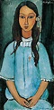 Amadeo Modigliani (1884-1920), "Alice", ca. 1918. Statens Museum for ...