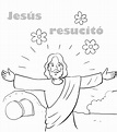 RESURRECCIÓN DE JESÚS.COLOREAR