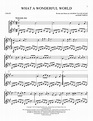 What A Wonderful World (Violin Duet) - Print Sheet Music Now