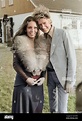 Rudi Carrell, niederländisch deutscher Showmaster und Entertainer, bei seiner Hochzeit mit Anke ...