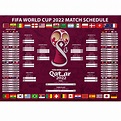 World Cup 2022 Schedule World Cup Qatar 2022 Poster FIFA - Etsy 日本