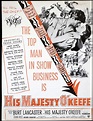 HIS MAJESTY O’KEEFE | Rare Film Posters