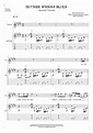 Outside Woman Blues - Notes, tablature and lyrics for solo voice with ...
