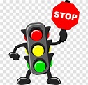 Traffic Light Cartoon Clip Art - Lights Cards Transparent PNG