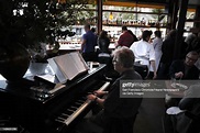 Bob Carrau plays piano for guests in the bar area at Zuni Cafe... News ...